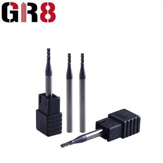 2 Flit plat Micro-dyamèt fraisage kouto