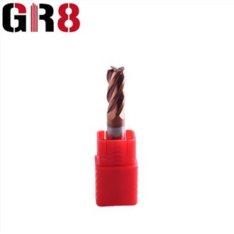 55HRC 4 Flutes Flat End Mill